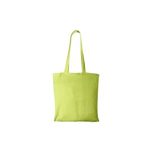 Lime Cotton Tote Bag