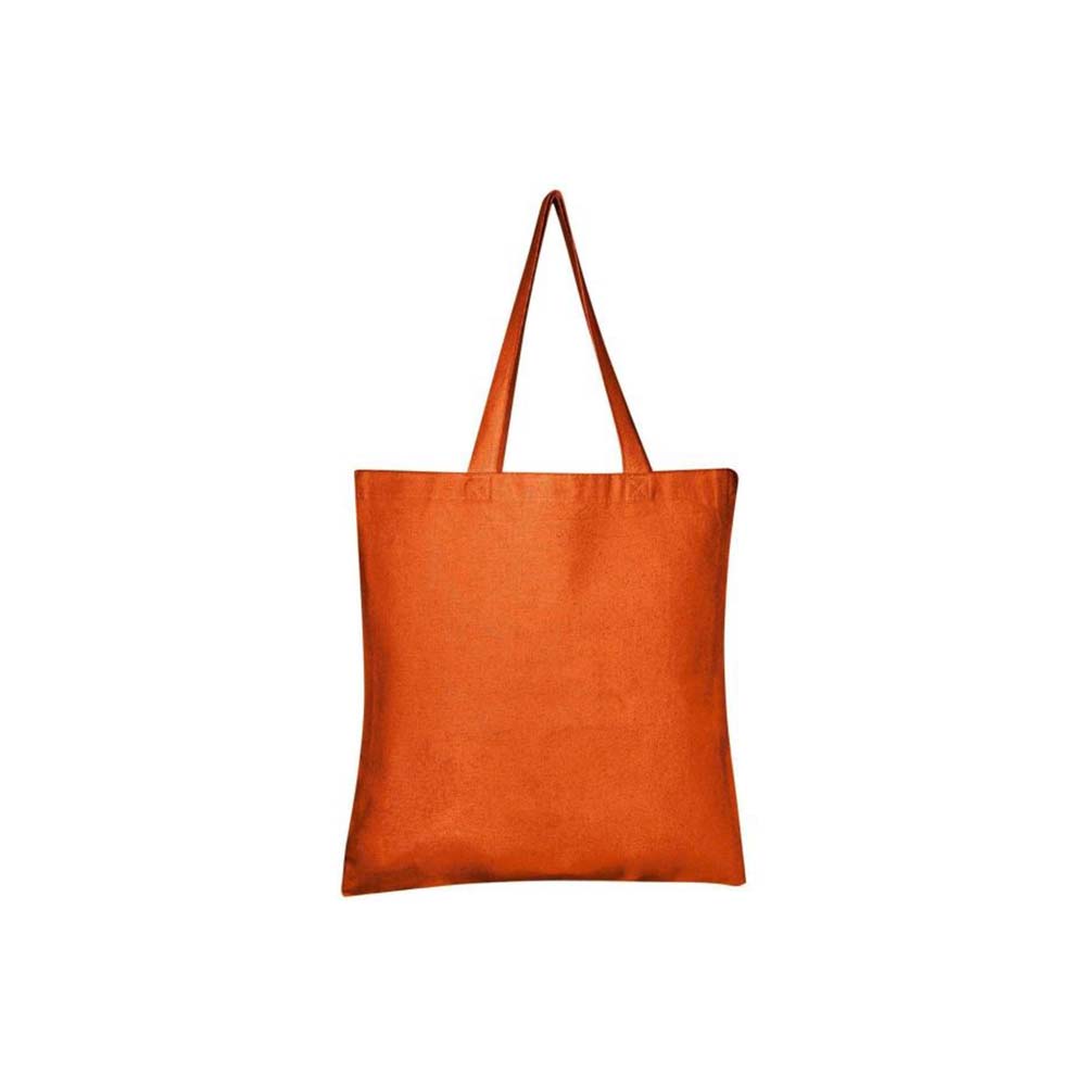 Orange Canvas Tote Bag