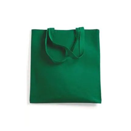 Green Canvas Box Tote Bag