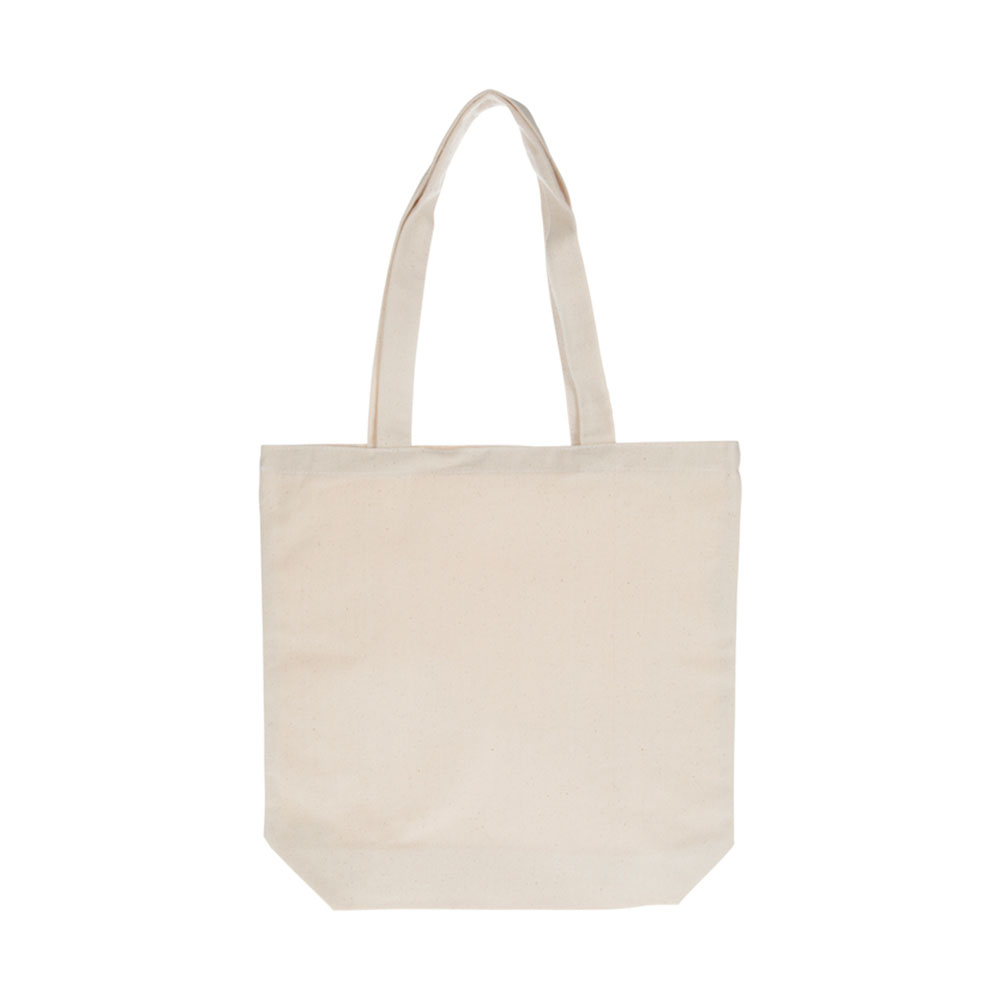 Cream (Off-White) Canvas Box Tote Bags - Nairobi Tote Bags